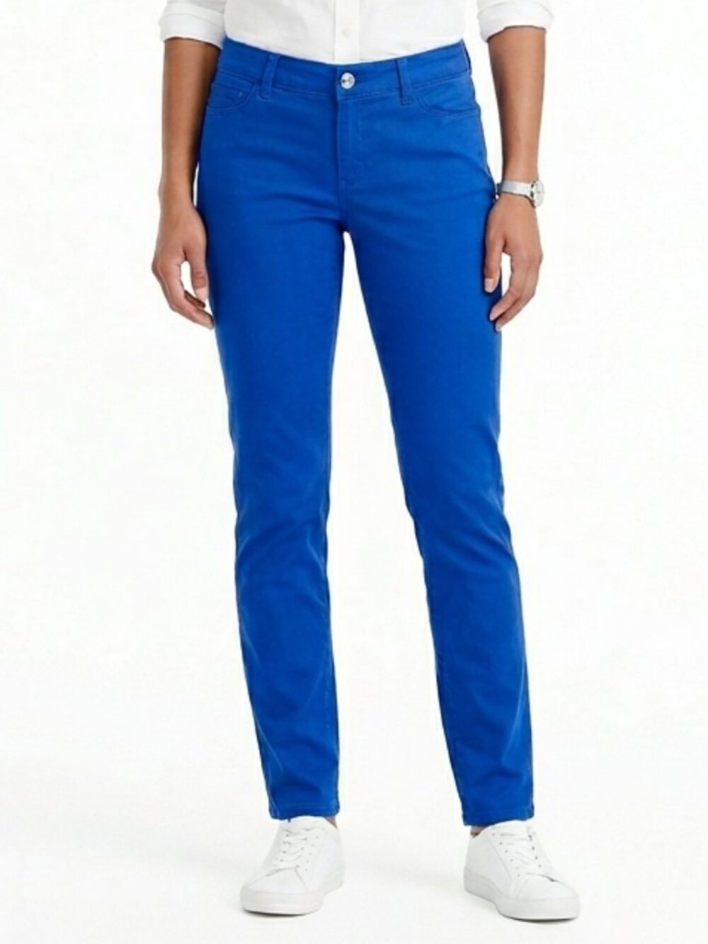 Calvin Klein Modern Essentials Cotton Twill Skinny Pant NEW- SZ. 4